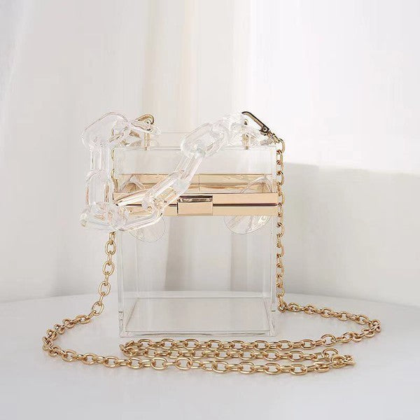 Clear Box Purse