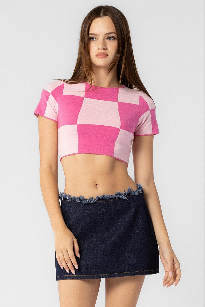 Color Block Crop