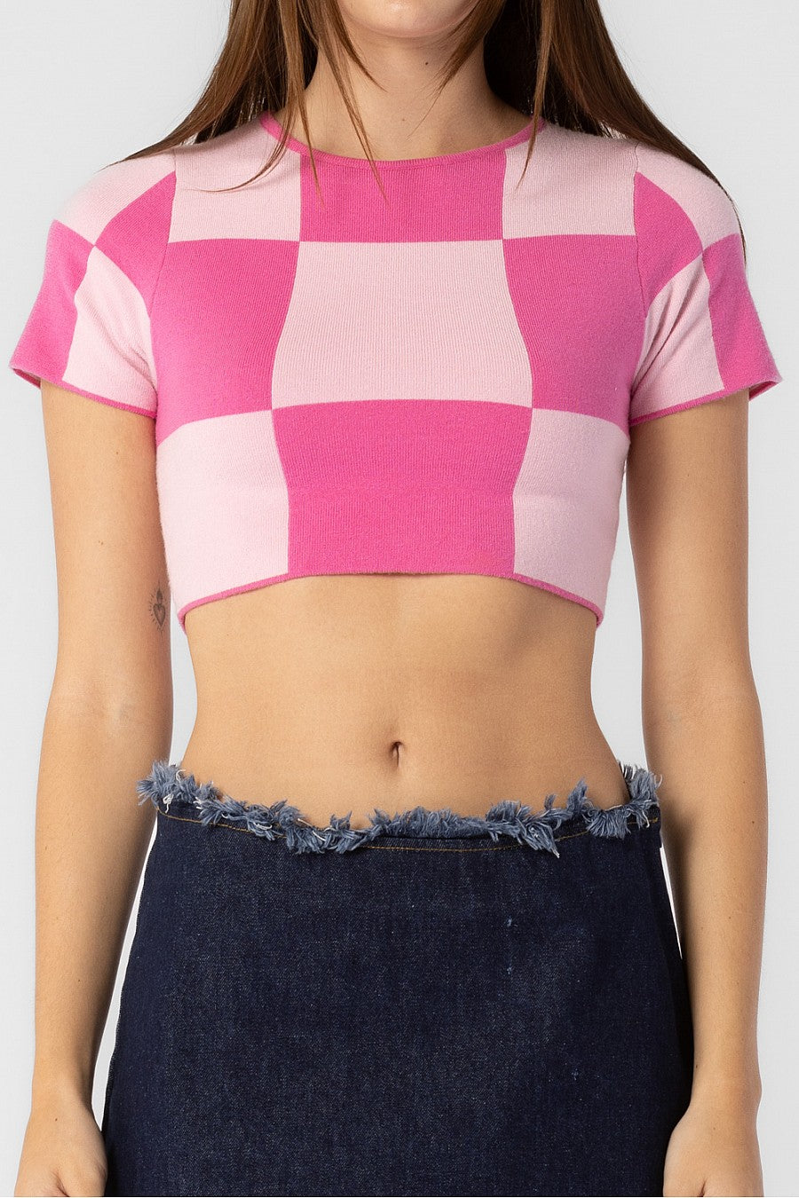 Color Block Crop