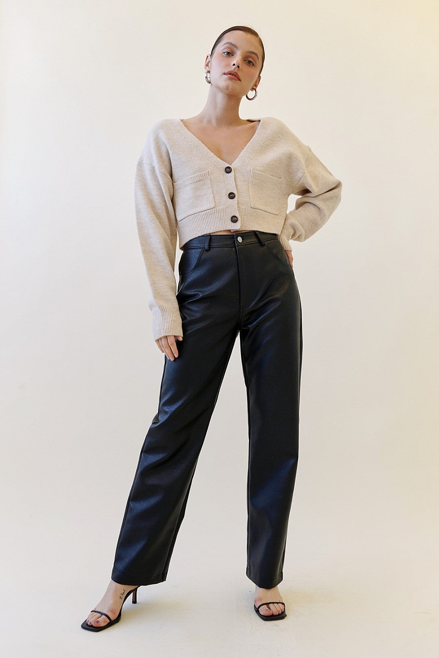 Cropped Cardigan
