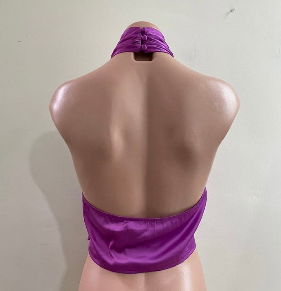 Orchid Halter Top